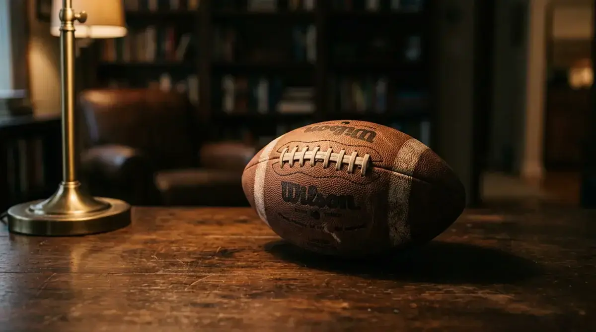 Responsible gambling shield icon with crypto and NFL betting elements