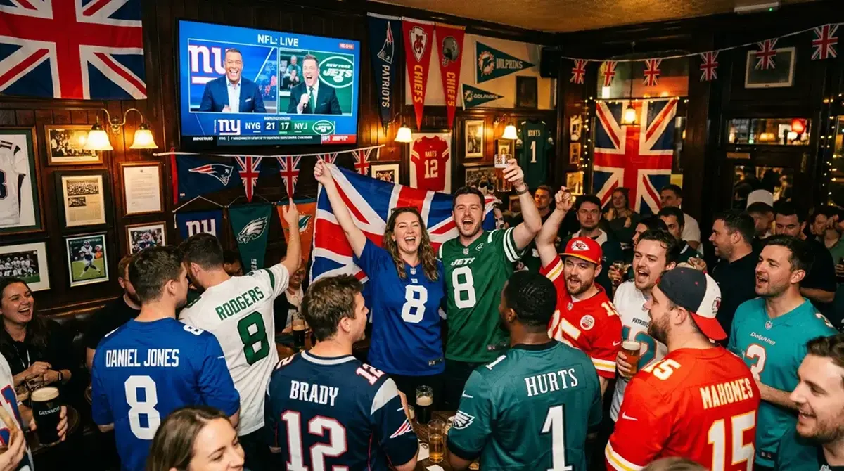 UK NFL fan growth chart with crypto betting adoption overlay