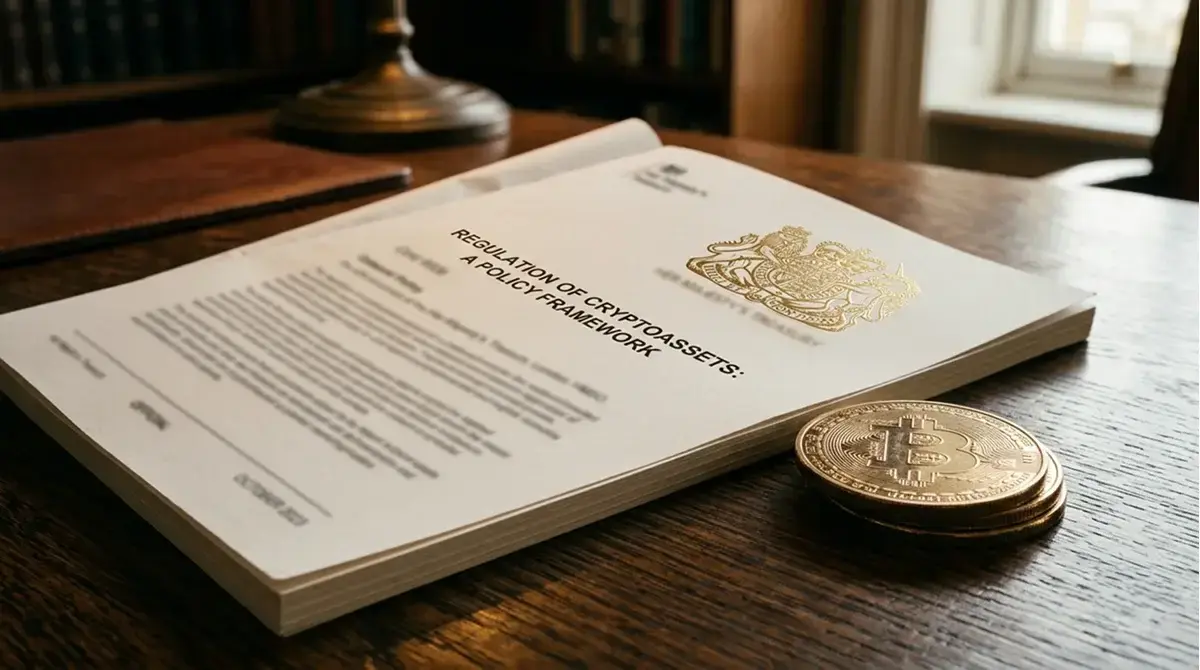 Timeline of UKGC crypto gambling policy from blanket ban to potential adoption by 2027